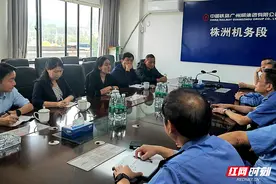 湖南铁道职院访企拓岗深化校企合作图片