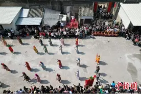 广东潮州乡村特色民俗闹新春图片