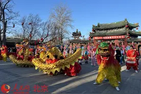 新春走基层丨龙潭春节文化庙会大年初一开门迎客图片