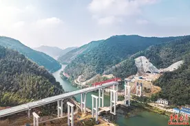 醴娄高速建设正酣图片