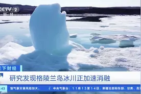 格陵兰岛冰川正加速消融，速度达20世纪的2倍图片