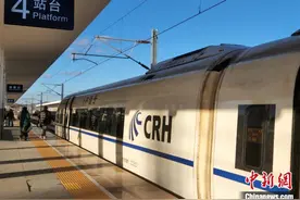 （我家这一年）高铁从我家门口“飞”过图片