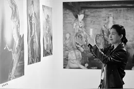 马毅敏古建彩塑摄影作品展开展图片
