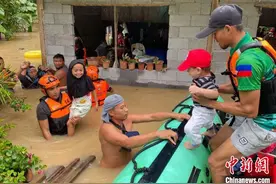 菲律宾棉兰老岛洪灾已致14人死亡图片