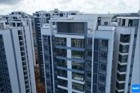 无外墙脱落、无窗户损坏，海口新高理想城安居房扛住了超强台风图片