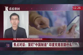 紧盯“中国制造” 印度究竟在防什么？图片