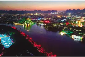 节日夜桂林 越夜越美丽图片