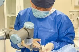 肺部穿刺难度高有风险？“导航”穿刺机器人来了，用时短、精度高、医生上手快图片
