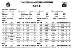 山东泰山vs三镇首发：何小珂、刘洋先发，瓦科、克雷桑替补图片