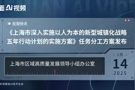《上海市深入实施以人为本的新型城镇化战略五年行动计划的实施方案》任务分工方案发布视频封面