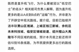 打个“飞的”去上班？杭州首个空中航站楼，启用！图片