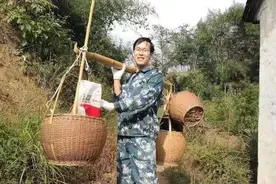 浙大毕业生嵊州深山创业种香榧图片