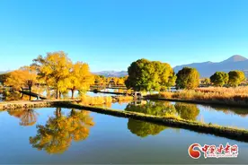 【陇拍客】临夏永靖太极湖：碧水晴空 美景如画图片