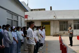 宁阳县中医院"火"速行动：灭火器实操演练筑牢安全"防火墙"图片