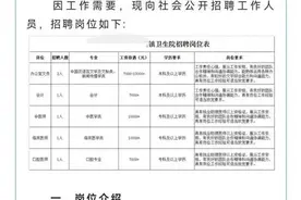 卫生院招聘文员月薪过万遭质疑，基层岗位收入就该令人眼热图片