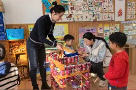 记者体验当幼师，不到一天时间“电量耗尽”图片