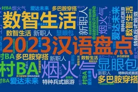 2023年度十大网络用语发布图片