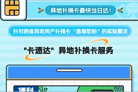 手机丢了怎么办？异地补换卡“卡速达”来袭图片