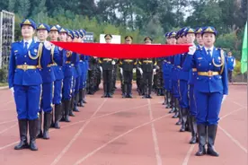 “活”力全开，云南工商学院冬季运动会开幕现场直击！图片