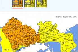 预警升级！深圳分区暴雨橙色预警信号生效中！请注意出行安全！图片