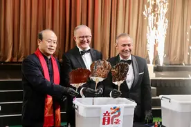 澳大利亚西澳州华人举行龙年新春晚宴图片