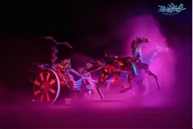 哈尔滨冰雪大世界《王的战车》奇幻大幕将启图片