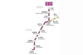 济南最新地铁线路图，已建在建8条线全部整理齐了图片