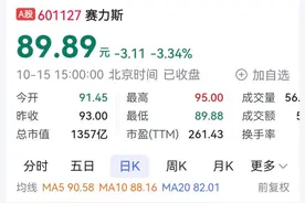 1.53亿元！赛力斯11名高管骨干增持166万股图片