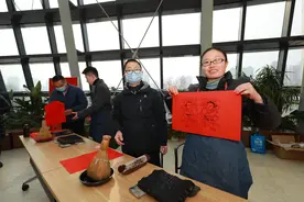 印年画 盖“龙章” 郑州考古博物馆添“年味儿”图片