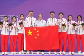 喜报！金山妹子冯婧妍在亚运会中获得铜牌！图片