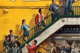 电影《临时劫案》上映，郭富城、林家栋、任贤齐“悬崖结义”图片