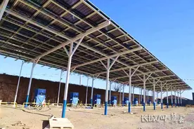 唐山重卡站加装光伏车棚 “绿电”为节能减排再上分图片