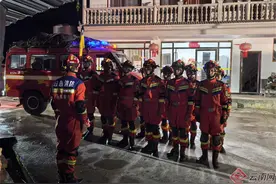 【云南普洱4.6级地震】云南消防救援力量抵达震中 现场交通、通信正常图片