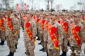 光荣启航，从戎报国！泉州一批新兵踏上军旅征程图片