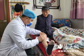 巡回医疗下基层 医疗服务暖人心 北京中医药大学孙思邈医院坡头分院送医进户、送医进企图片