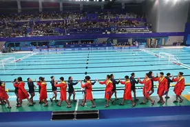 图集 | 亚运四连冠！中国女水精彩记录图片