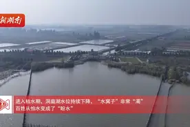 从“怕水”到盼水——洞庭湖补水“解渴”图片
