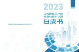万人高价值发明专利拥有量创新高！江苏发布2023年度知识产权白皮书图片