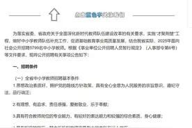 湖北省面向社会公开招聘5799名中小学教师图片
