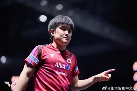 WTT球星挑战赛金奈站：张本智和无缘男单八强图片