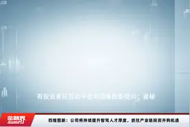 四维图新：公司将持续提升智驾人才厚度，抓住产业链投资并购机遇视频封面