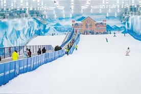 来西安滑雪四季都有好去处 领队和教练成雪场“香饽饽”图片