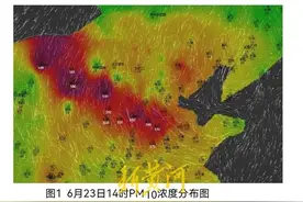 北方持续干旱带来“夏尘”，济南这轮沙尘天预计傍晚结束图片