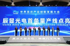 中国大陆首条TFT基Micro-LED量产线点亮 成都高新区加快推进新型显示产业高质量发展图片