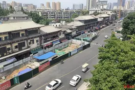 成都地铁10号线三期新进展：武侯祠站围挡拆除，交通恢复畅通图片