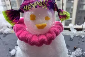 胆小勿入！长沙“丑雪人”PK大赛来了，看看哪个最像你堆的图片