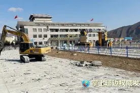 图们公路口岸扩能改造工程火热开工图片