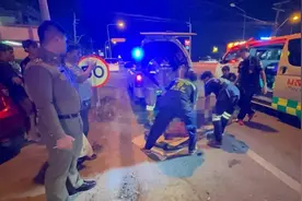 中国游客泰国过马路被撞身亡，肇事司机曾当场逃逸！领馆提醒图片