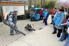 为山林防火保驾护航！李沧开展文明祭祀志愿服务活动图片