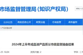 山东省东营市市场监管局发布2024年上半年成品油产品质量市级监督抽查结果图片